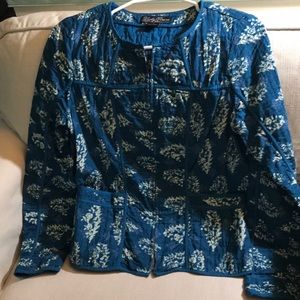 Lucky Brand zipped quilted jacket S